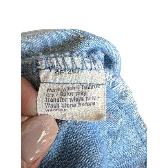 Vintage RARE Toddler Levi's Jeans with Rainbow Star Back Pocket - Picture 7 of 9